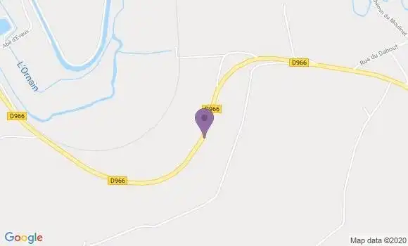 Localisation Demange Aux Eaux Bp - 55130