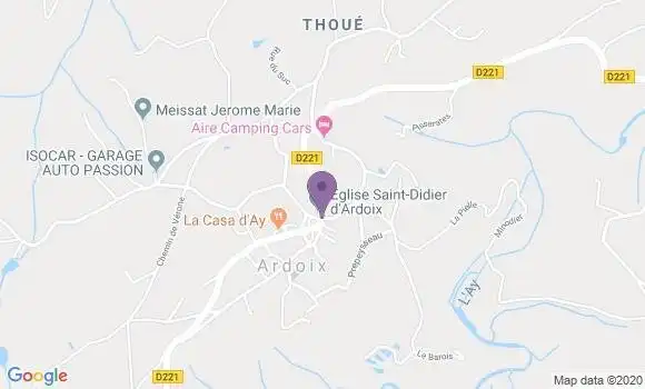 Localisation Ardoix Ap - 07290