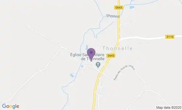 Localisation Chauvency le Chateau Bp - 55600