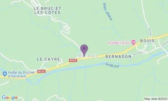 Localisation Barnas Ap - 07330