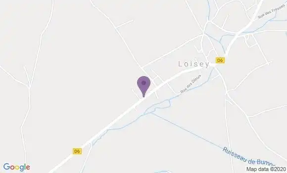 Localisation Loisey Culey Bp - 55000