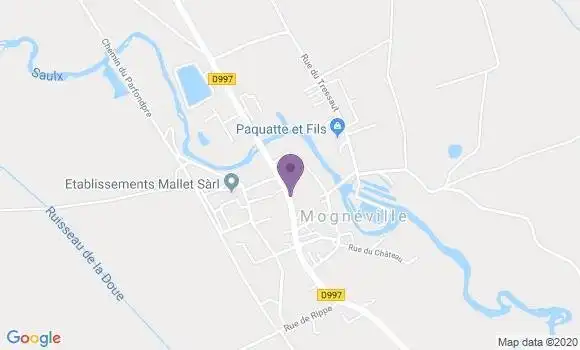 Localisation Mogneville Bp - 55800