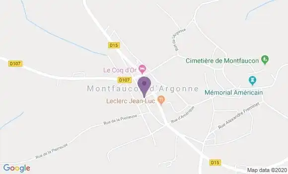 Localisation Montfaucon D