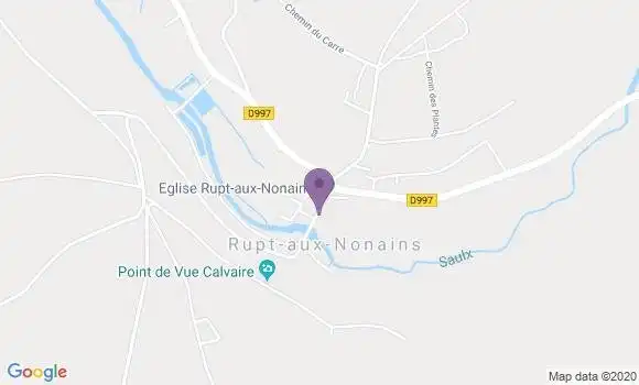 Localisation Rupt Aux Nonains Ap - 55170