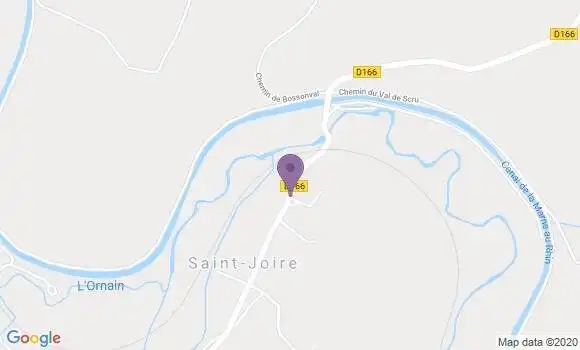 Localisation Saint Joire Bp - 55130
