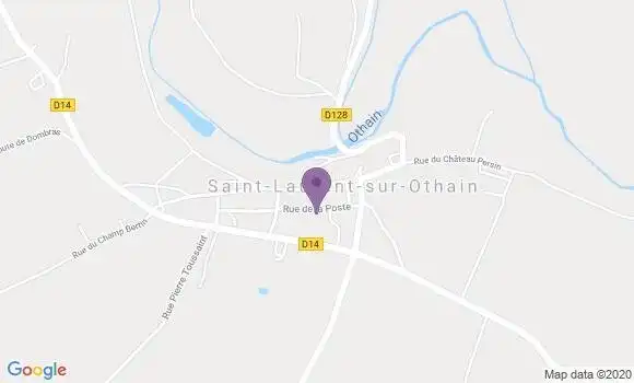 Localisation Saint Laurent sur Othain Bp - 55150