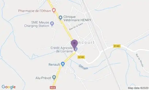 Localisation Spincourt Bp - 55230