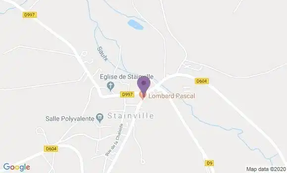 Localisation Stainville Bp - 55500