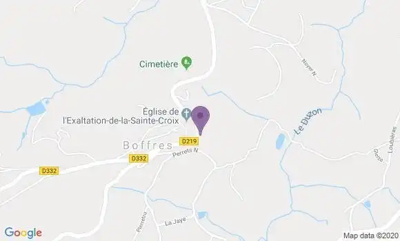Localisation Boffres Bp - 07440