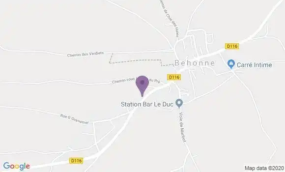 Localisation Vavincourt Ap - 55000