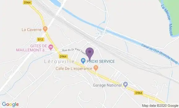 Localisation Vignot Ap - 55200