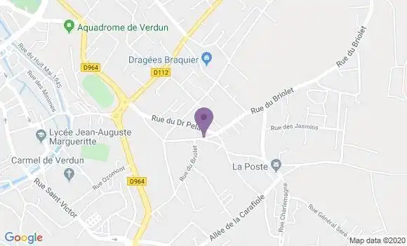 Localisation Verdun Schweitzer Bp - 55100