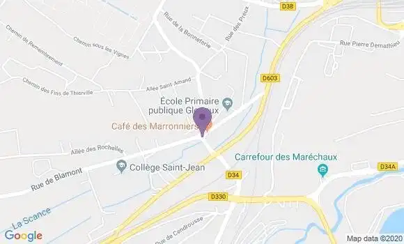 Localisation Verdun C Bp - 55100