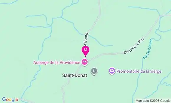 Localisation Saint Donat - 63680