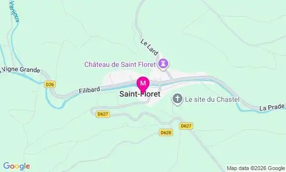Localisation Saint Floret - 63320