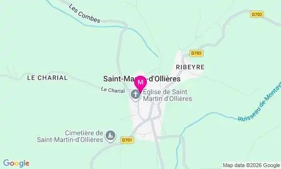Localisation Saint Martin d