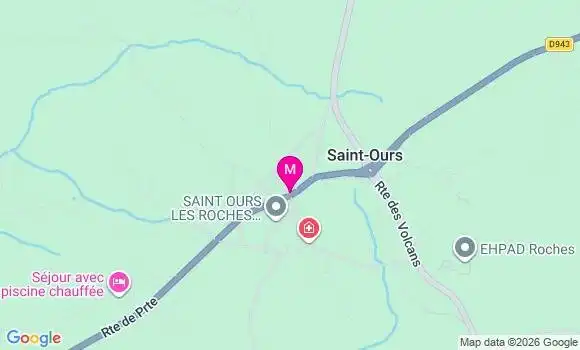 Localisation Saint Ours - 63230
