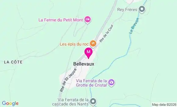 Localisation Bellevaux - 74470