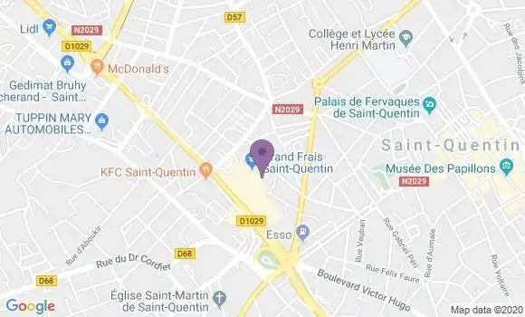 Localisation Le Faouet - 56320