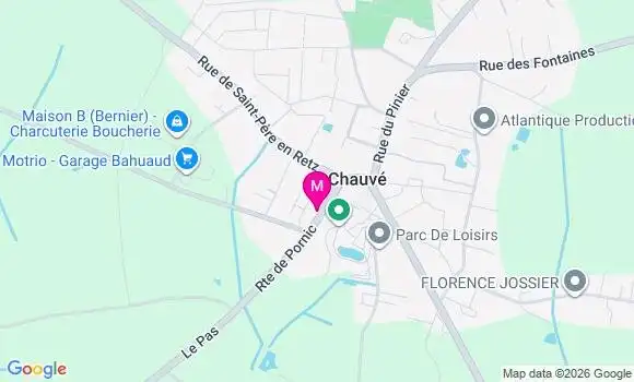 Localisation Chauve - 44320