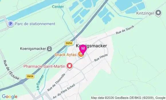 Localisation Carrefour Express - 57970