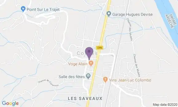 Localisation Cornas Bp - 07130