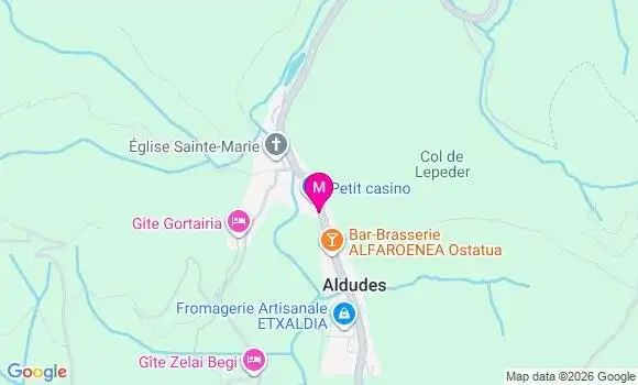 Localisation Aldudes - 64430