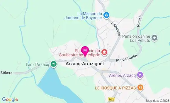 Localisation Arzacq Arraziguet - 64410