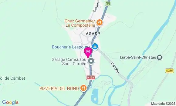 Localisation Asasp - 64660
