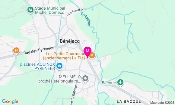 Localisation Benejacq - 64800