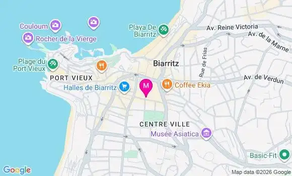 Localisation Biarritz - 64200