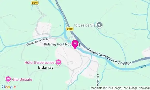 Localisation Bidarray - 64780