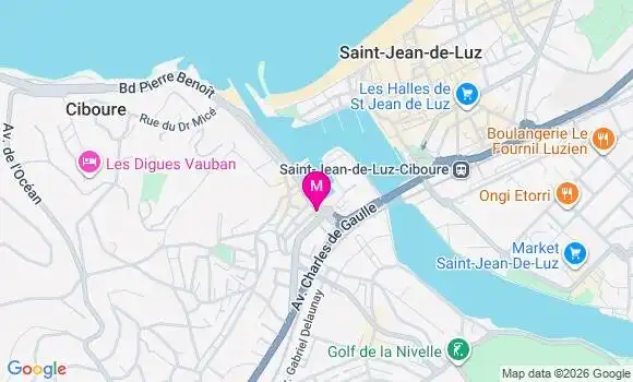 Localisation Ciboure - 64500