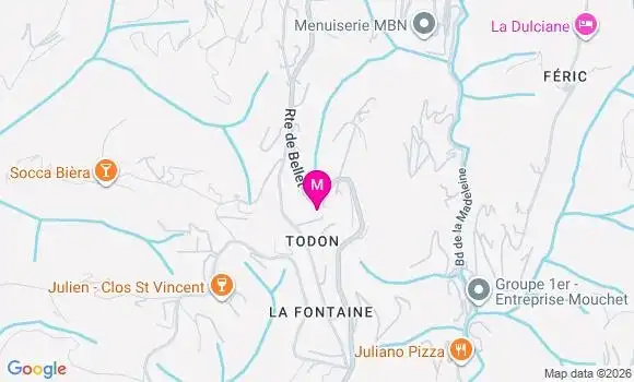 Localisation Spar - 06200