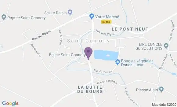 Localisation Saint Gonnery Ap - 56920