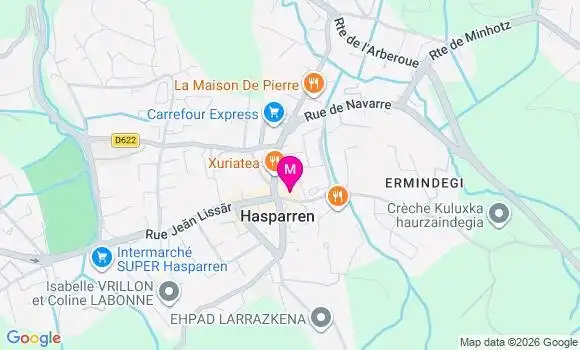 Localisation Hasparren - 64240