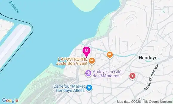Localisation Hendaye Principal - 64700
