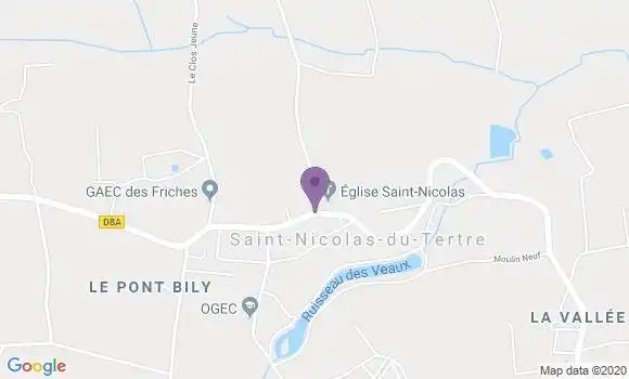 Localisation Saint Nicolas du Tertre Ap - 56910