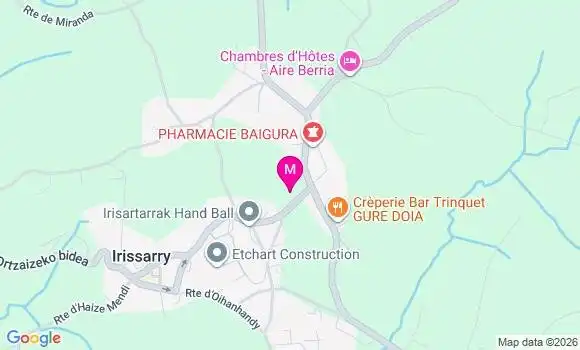 Localisation Irissarry - 64780