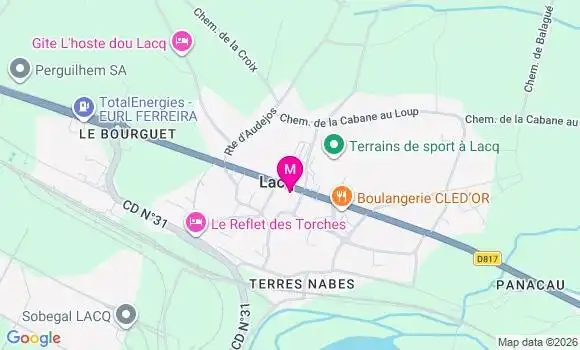 Localisation Lacq - 64170
