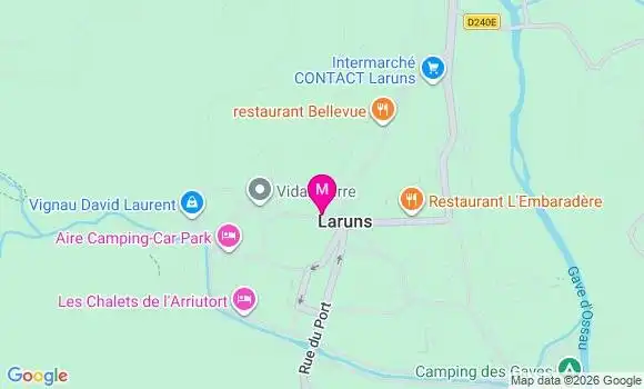 Localisation Laruns - 64440