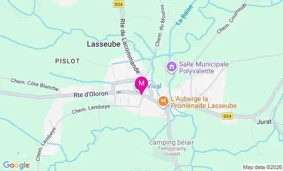 Localisation Lasseube - 64290