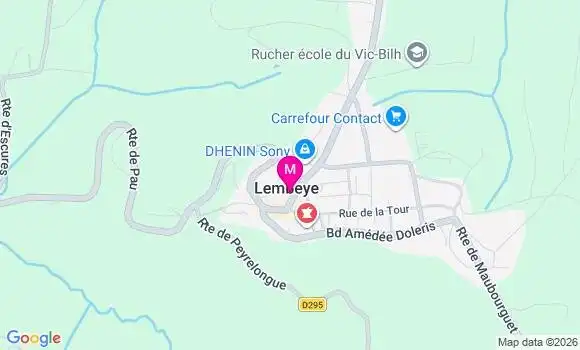 Localisation Lembeye - 64350
