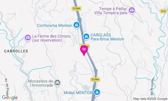 Localisation Vival - 06500