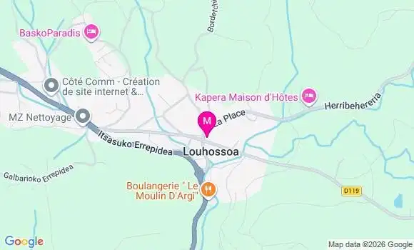Localisation Louhossoa - 64250