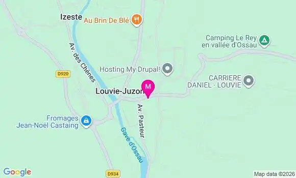 Localisation Louvie Juzon - 64260