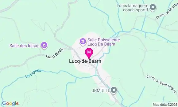 Localisation Lucq de Bearn - 64360