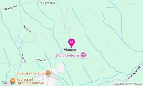 Localisation Macaye - 64240