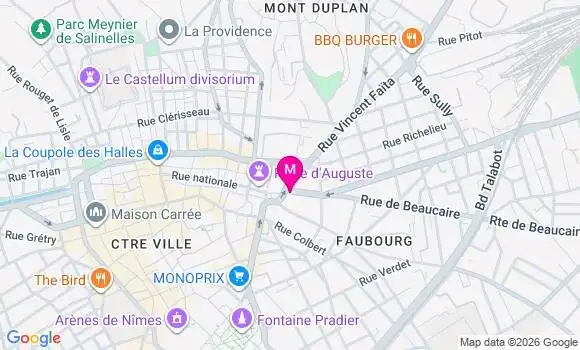 Localisation Carrefour City - 30000