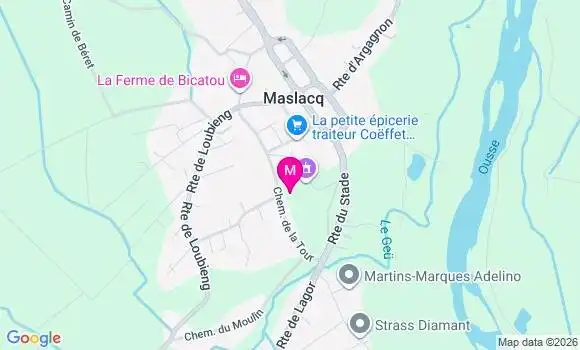 Localisation Maslacq - 64300